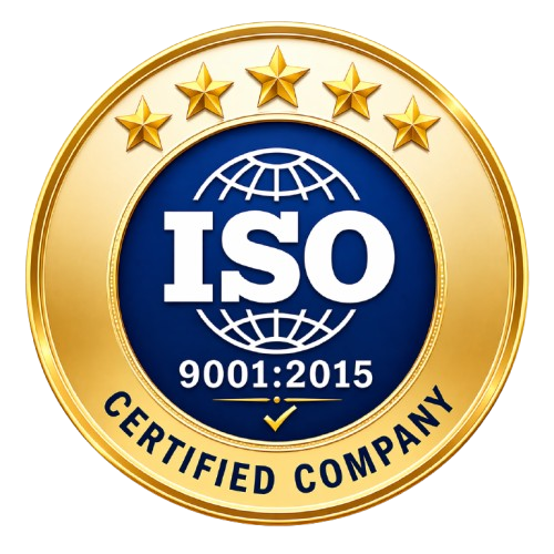 ISO 9001:2015 Certified Company